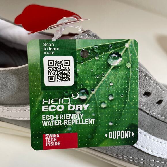 NWT VANS Old Skool Sneaker Pig Suede Drizzle Snow White Sz M5.0 W6.5 VN0A4BV518P - Picture 7 of 9